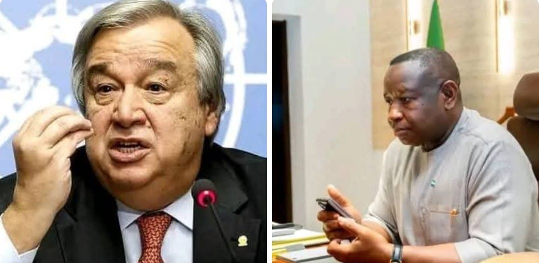 Maada Bio e Guterres analisam situação na Guiné-Bissau