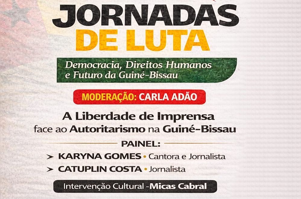 Jornada da Luta destaca "ameaça à liberdade de imprensa" na Guiné-Bissau